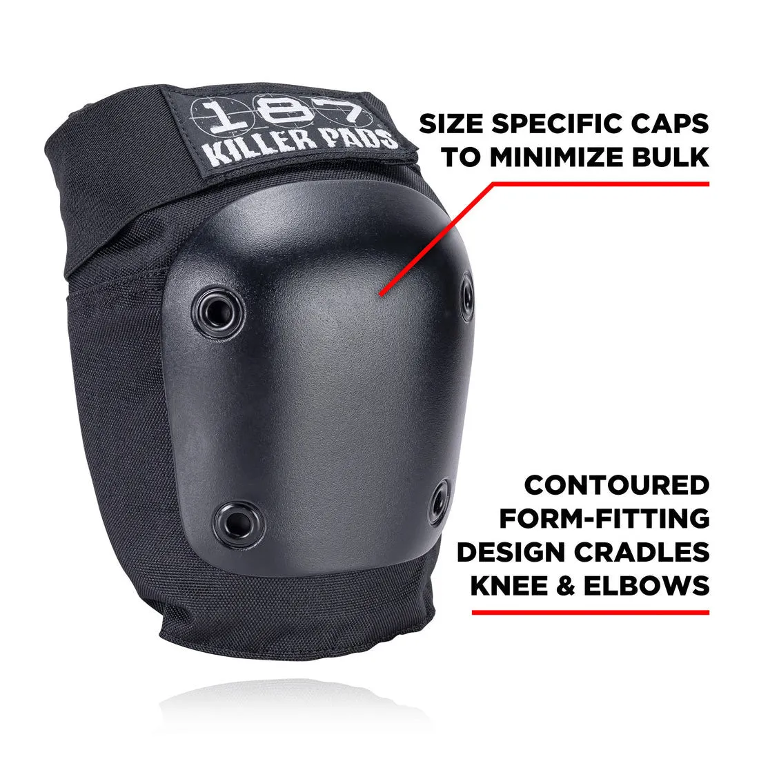 187 Knee/Elbow Combo Pack - Black