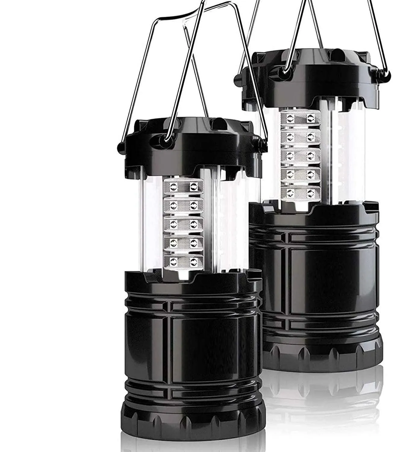 2 Pack LED Camping Lantern, Super Bright Portable Survival Lanterns