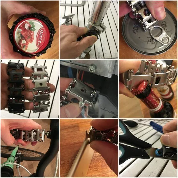 29-IN-1 STAINLESS STEEL MULTI-FUNCTIONAL TOOLS BRACELET