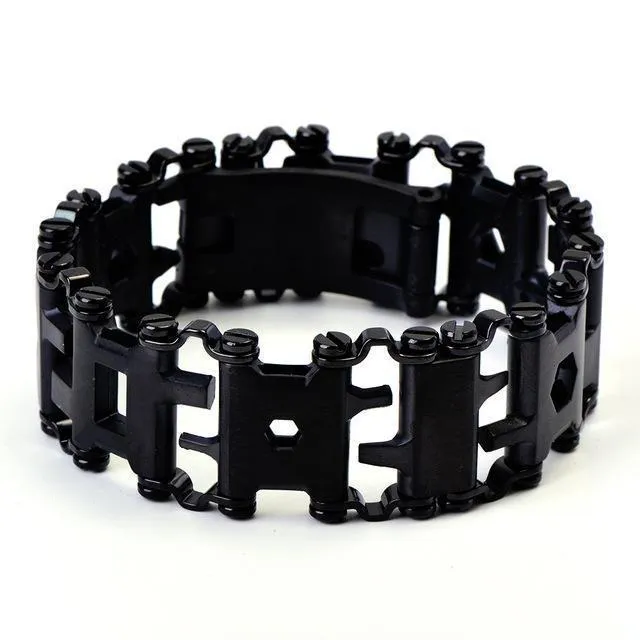 29-IN-1 STAINLESS STEEL MULTI-FUNCTIONAL TOOLS BRACELET
