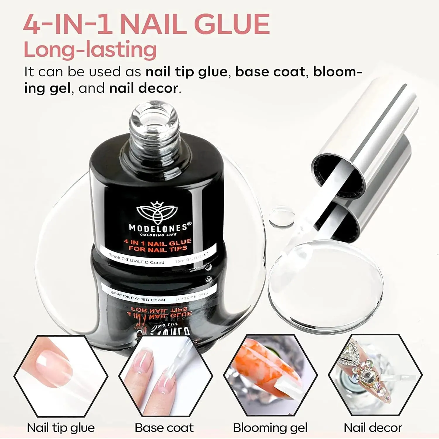 500Pcs Square Nail Art Tools All-In-One Kit