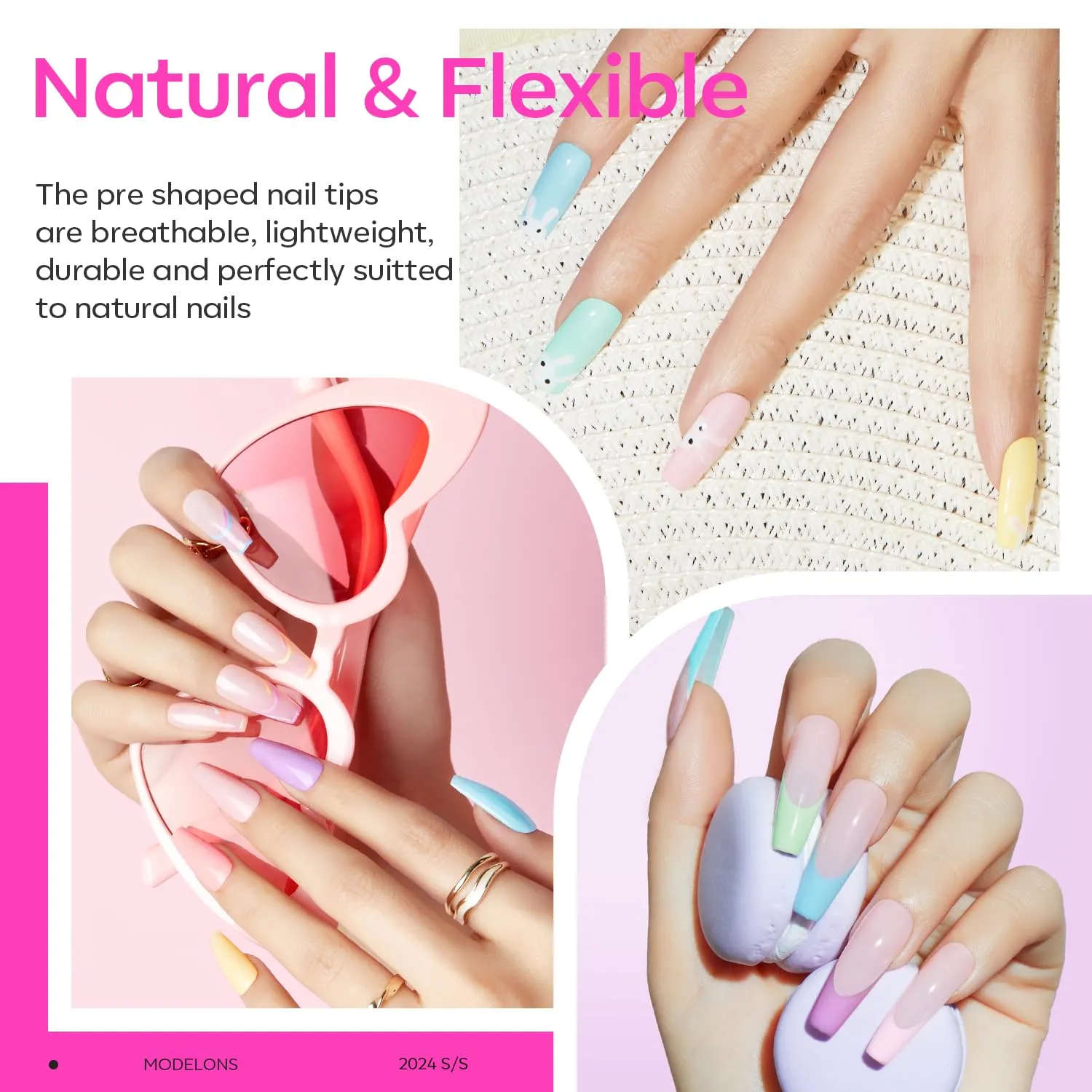 500Pcs Square Nail Art Tools All-In-One Kit