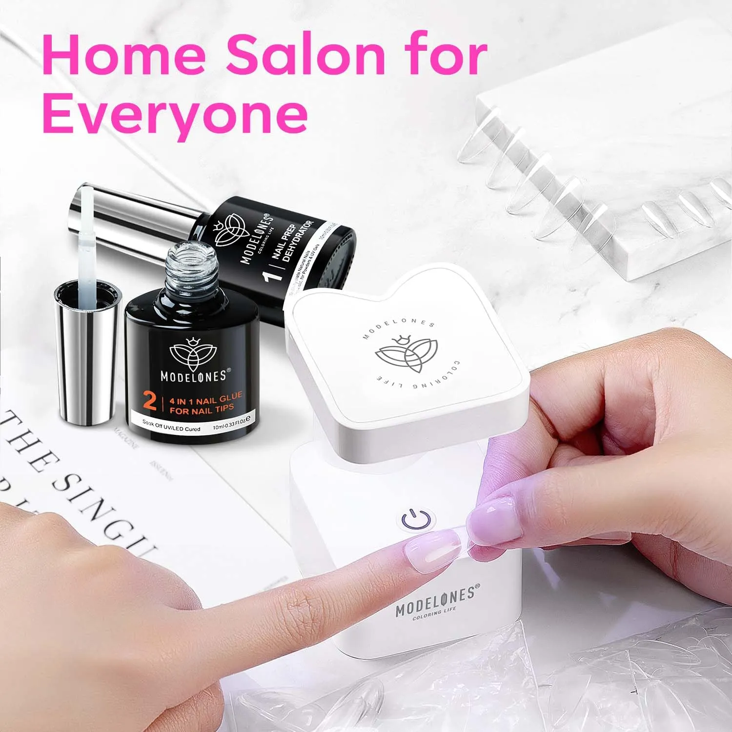 500Pcs Square Nail Art Tools All-In-One Kit