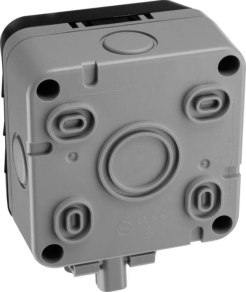 BG WP21-02 Weatherproof Nexus Storm 13A 1G Switched Socket