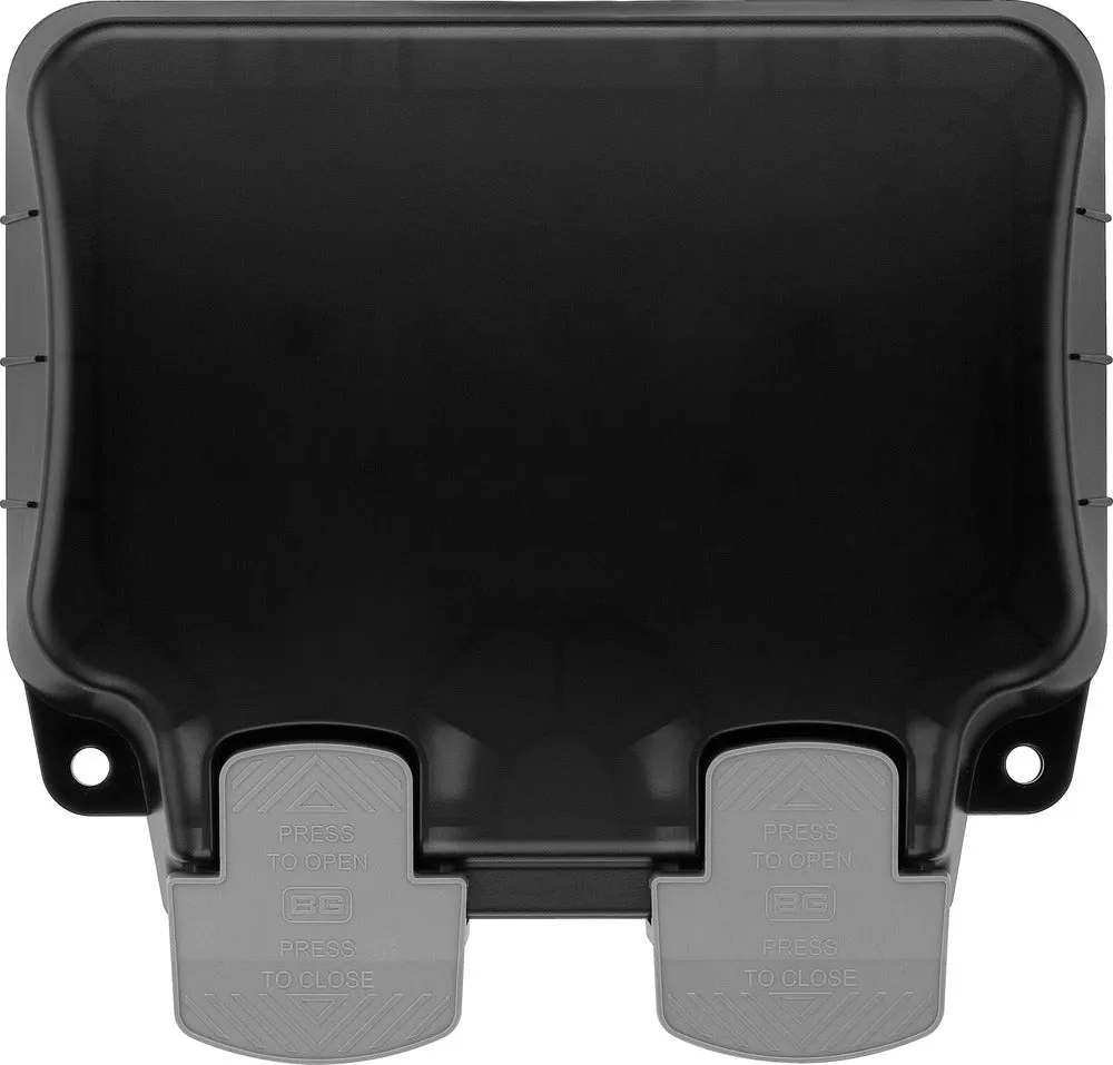 BG WP22WR-02 Weatherproof Nexus Storm 13A 2G Switched Socket with Wi-Fi Repeater