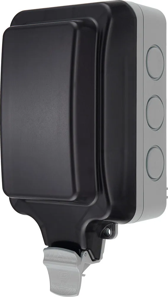BG WP23L Weatherproof Nexus Storm 13A 1G Unswitched Socket Large House