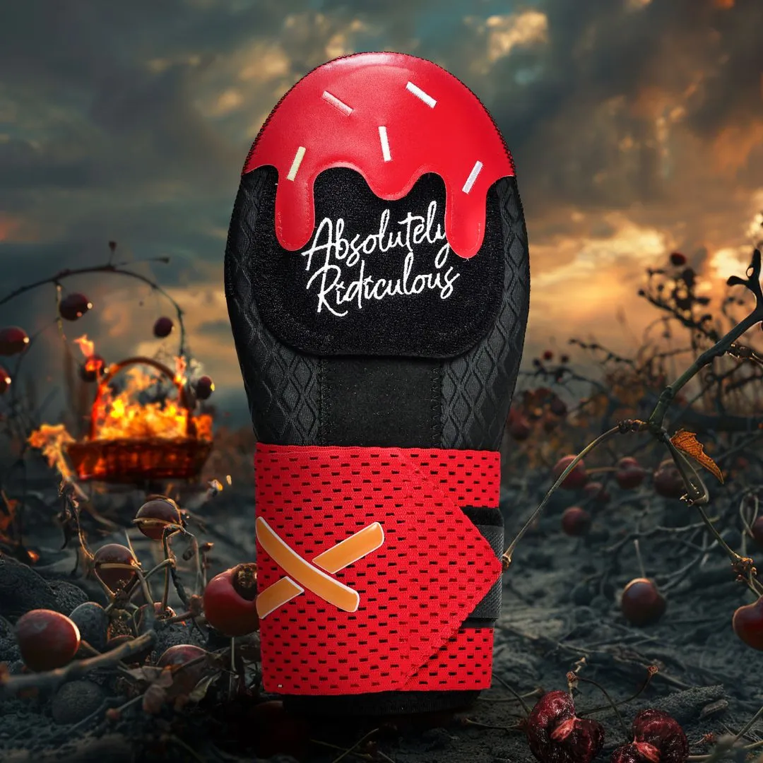 black cherry ice cream sliding mitt