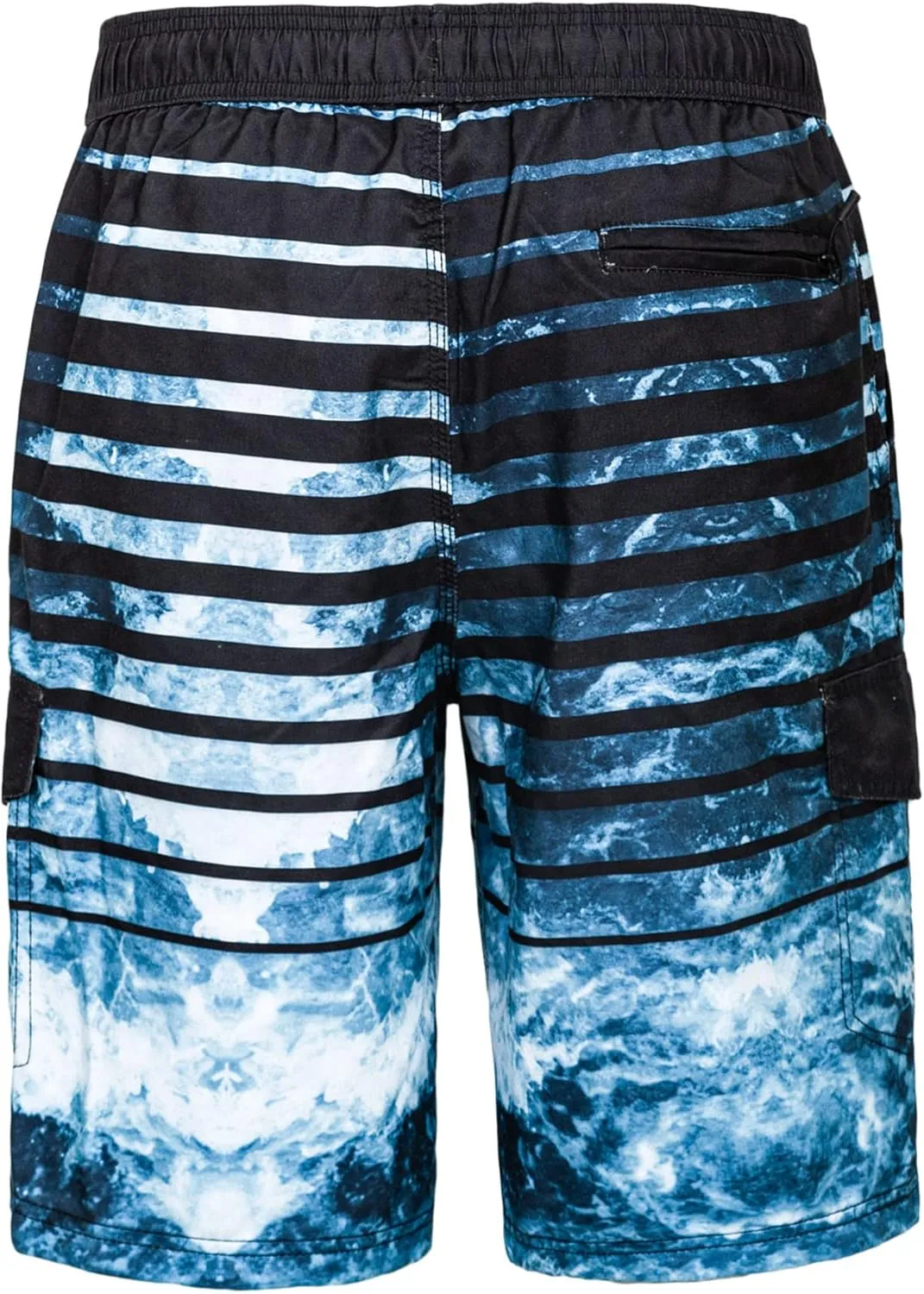 Board Shorts Men's, 22" Quick-Dry Swim Trunk with Mesh Liner, Cargo Style Bathing Suits