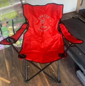 Camping Chairs - Red/Green