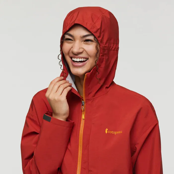 Cielo Rain Jacket-Magma/Strawberry