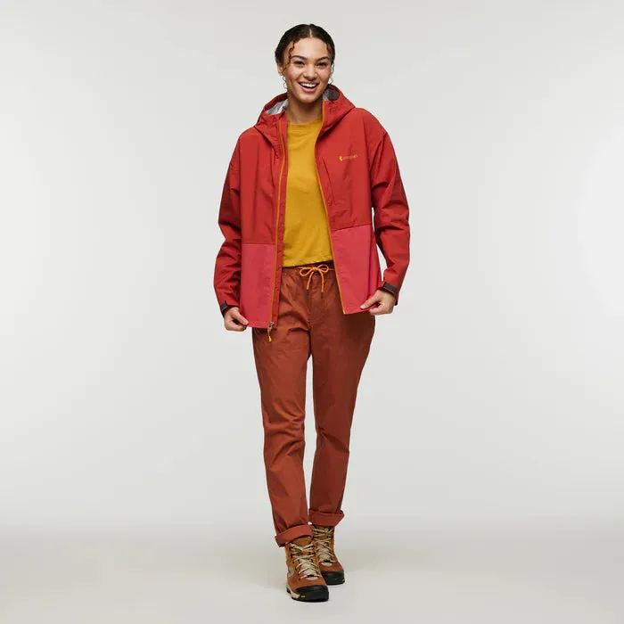 Cielo Rain Jacket-Magma/Strawberry