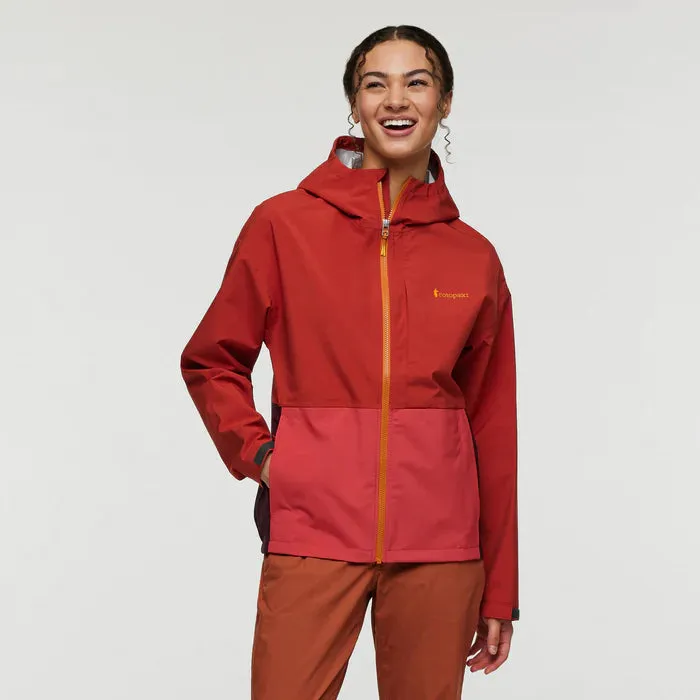 Cielo Rain Jacket-Magma/Strawberry
