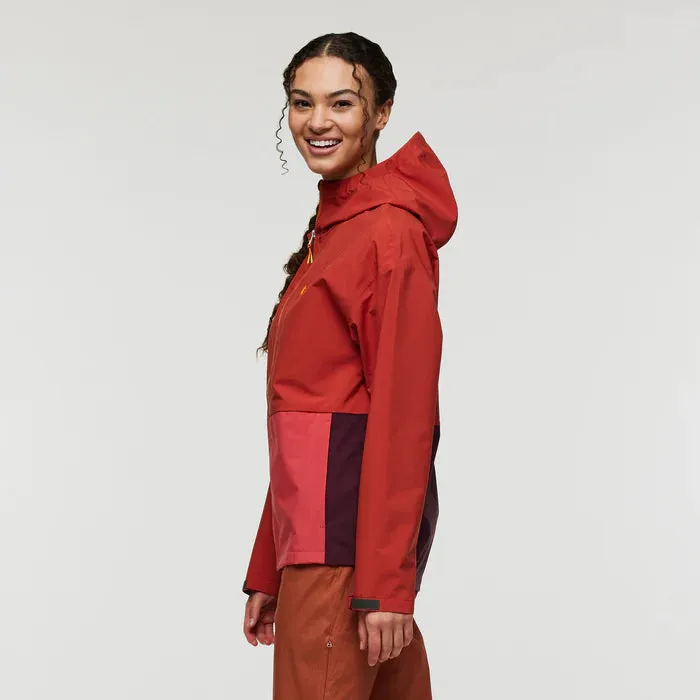 Cielo Rain Jacket-Magma/Strawberry