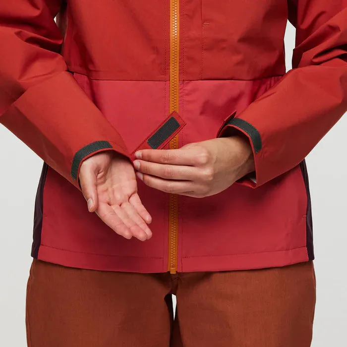 Cielo Rain Jacket-Magma/Strawberry