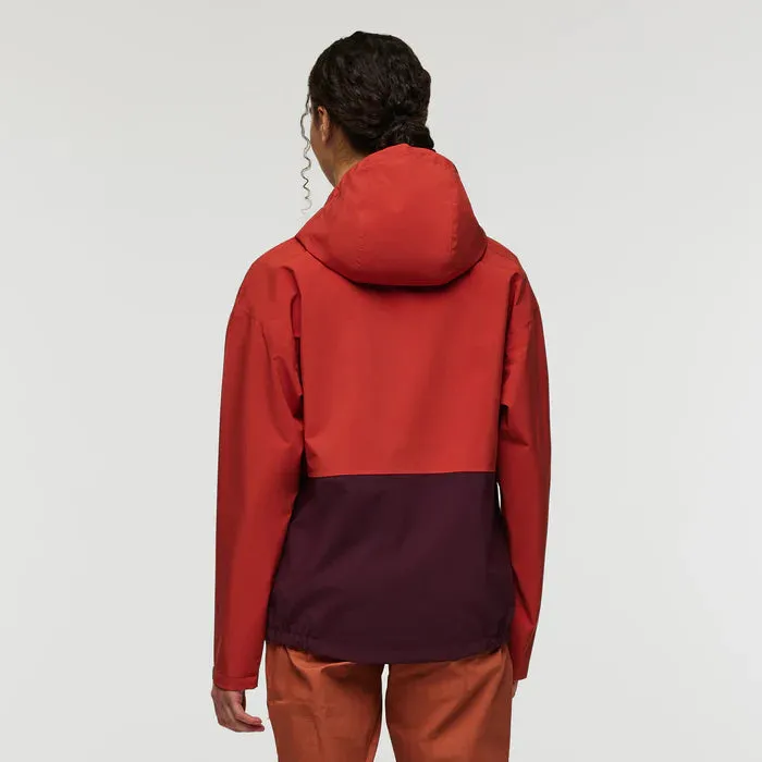 Cielo Rain Jacket-Magma/Strawberry