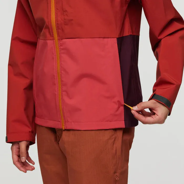 Cielo Rain Jacket-Magma/Strawberry