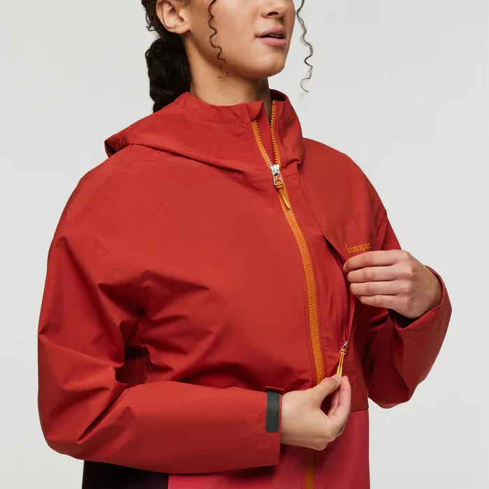 Cielo Rain Jacket-Magma/Strawberry