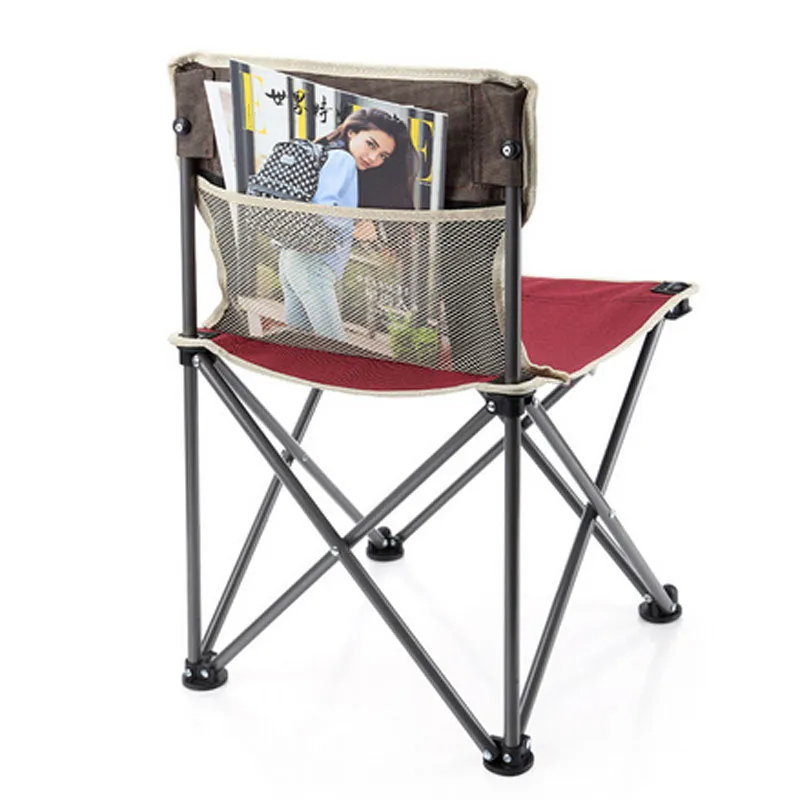 Grade 5 set 4 chairs   1 table Portable Lightweight Folding Hiking Camping Stool Seat Chair for Fishing Picnic BBQ