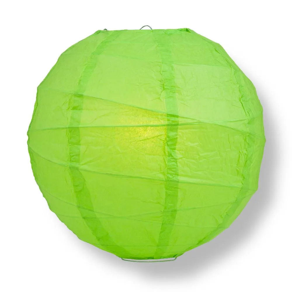 Green Party Pack Free-Style Paper Lantern Combo Set (10 pc Set)