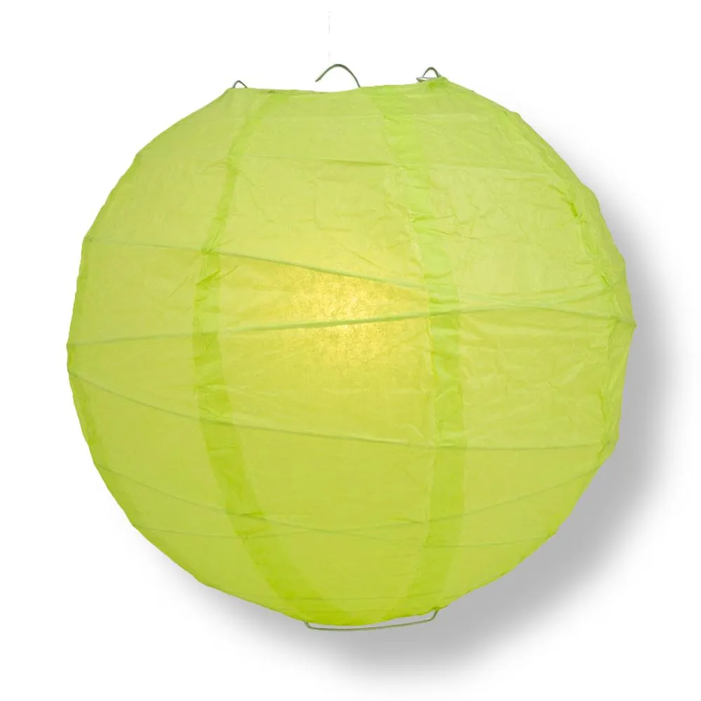 Green Party Pack Free-Style Paper Lantern Combo Set (10 pc Set)