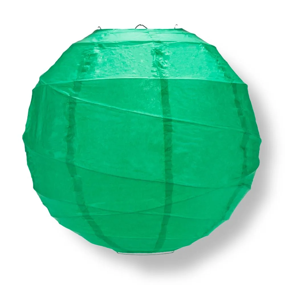 Green Party Pack Free-Style Paper Lantern Combo Set (10 pc Set)