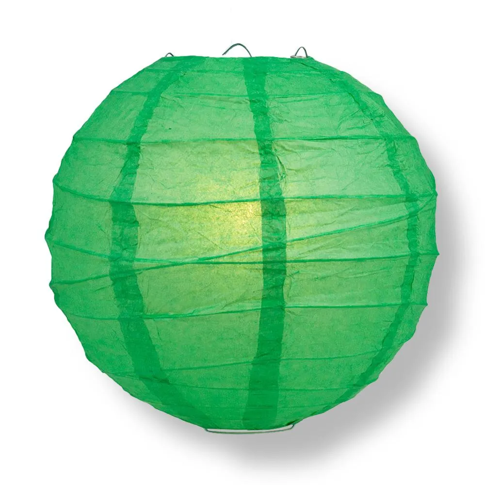 Green Party Pack Free-Style Paper Lantern Combo Set (10 pc Set)