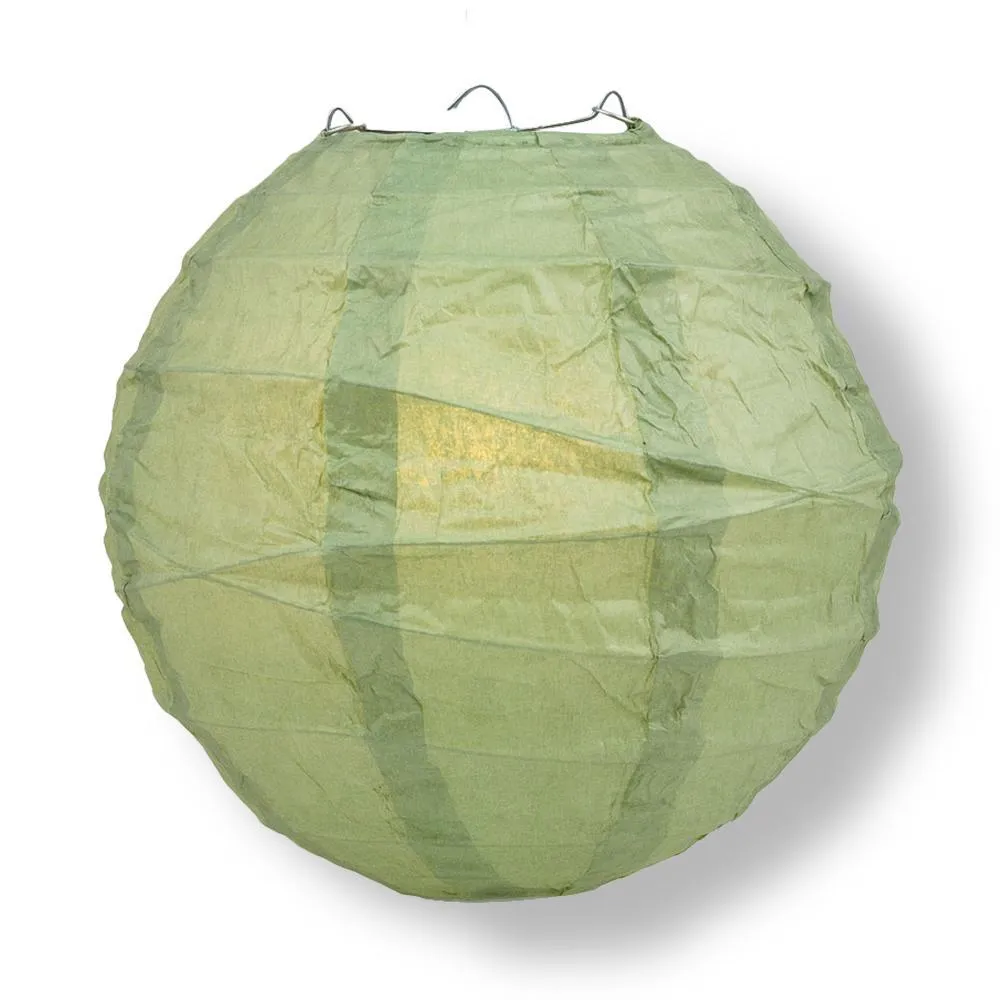 Green Party Pack Free-Style Paper Lantern Combo Set (10 pc Set)