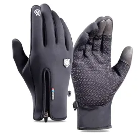 Kaza Winter Windproof Gloves with Zipper