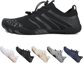 MOCHINI Hike Barefoot Shoes Grounded Footwear for Womens Men Non-Slip Wide Toe Neuropathy Beach Pool Aqua Swimming Surf Hiking Walking Quick Dry Water Shoes