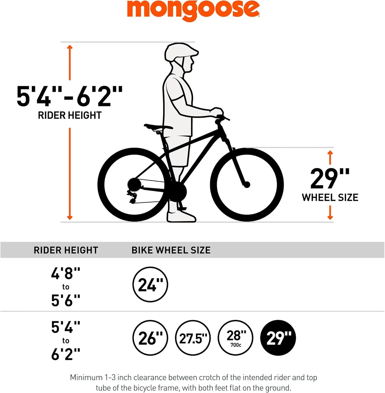 Mongoose Flatrock 21-Speed Hardtail Mountain Bike, 24 to 29-Inch Wheels, for Men Women Boys and Girls, Front Suspension, 14.5 to 18-Inch Aluminum Frame Options