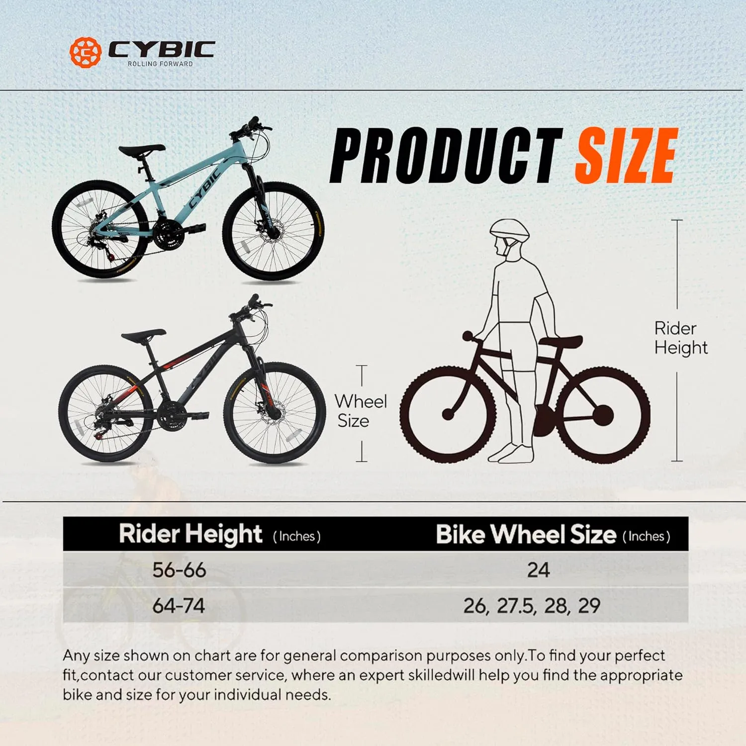 Mountain Bike 24/26 Inch, Front Suspension Mountain Bike, 21-Speed Disc, Youth/Adult Mens Womens Trail Commuter City Bicycles