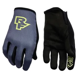Race Face Unisex Trigger Gloves Charcoal