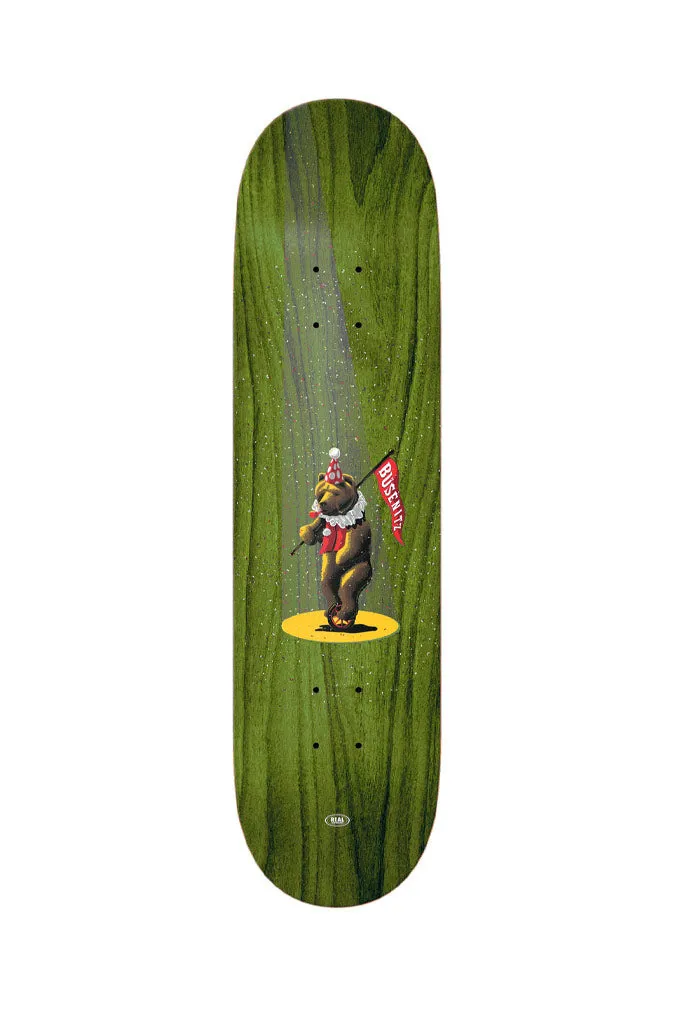 Real Skateboards Busenitz Circus Bear Deck 8.25"