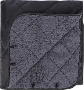 REDCAMP Large Warm Blanket with Sherpa Lining, Cold Weather Outdoor Blanket Windproof for Camping Stadium, Machine Washable 79"x 79"