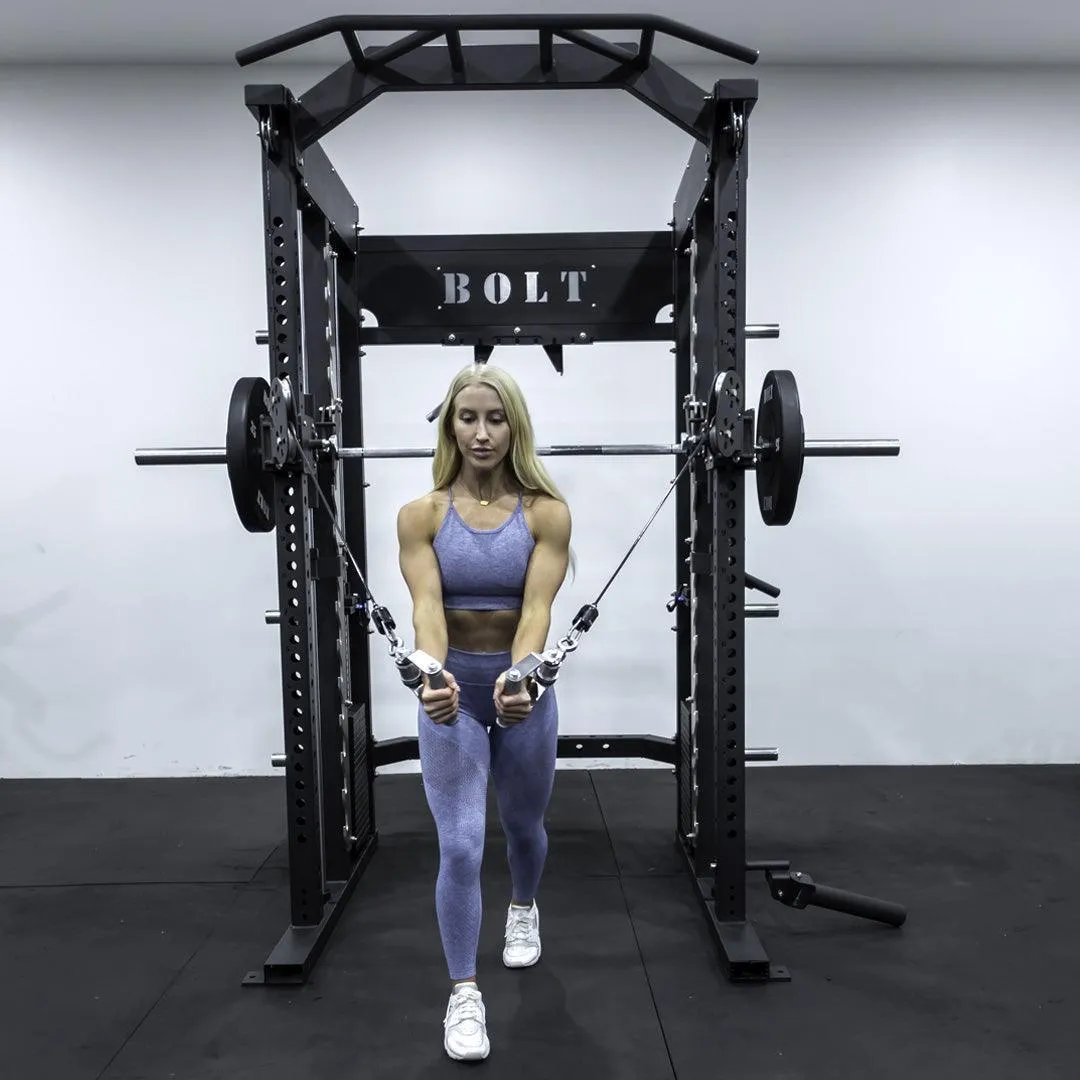 THUNDER SERIES APEX SMITH FUNCTIONAL POWER RACK ALL IN 1 COMBO