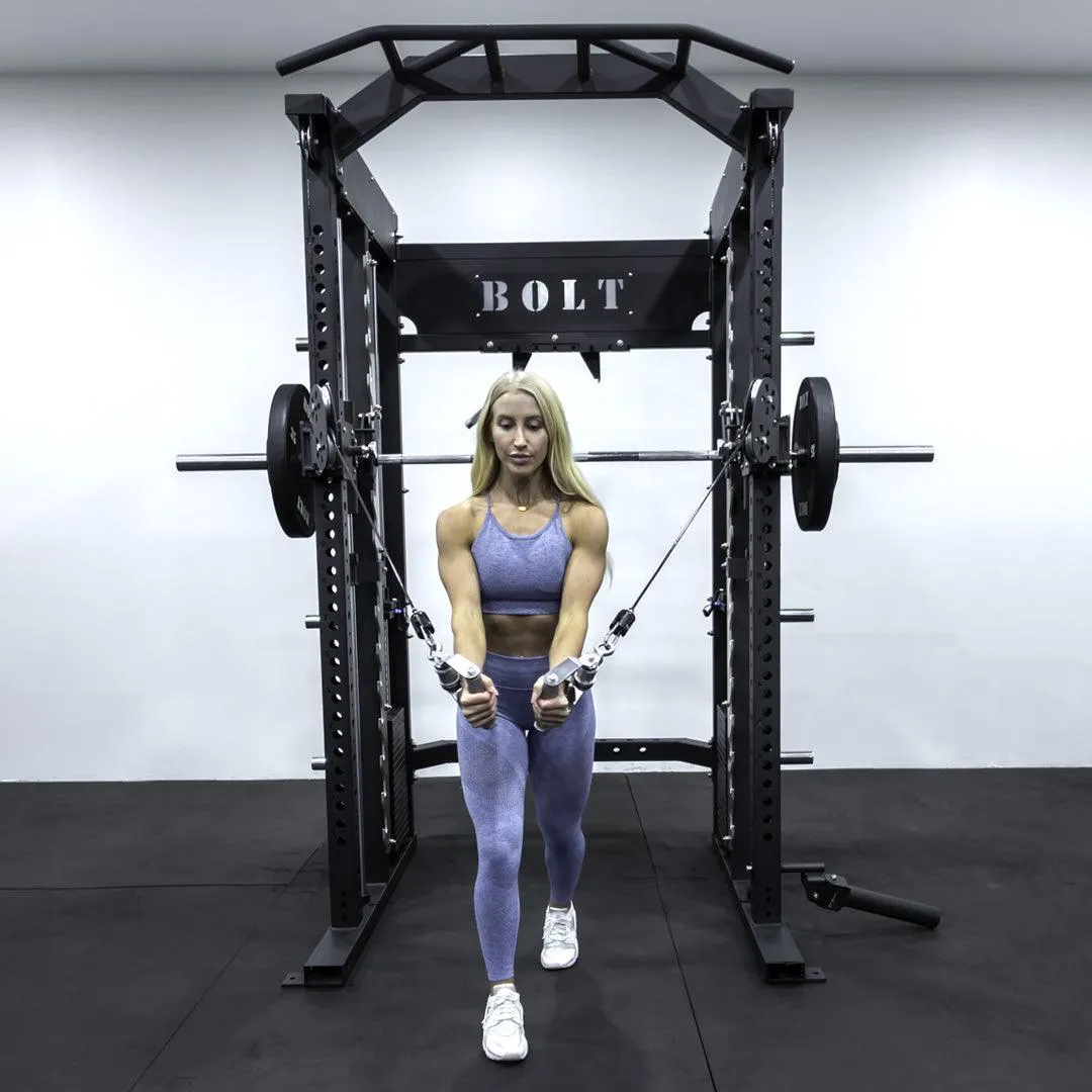 THUNDER SERIES APEX SMITH FUNCTIONAL POWER RACK ALL IN 1 COMBO