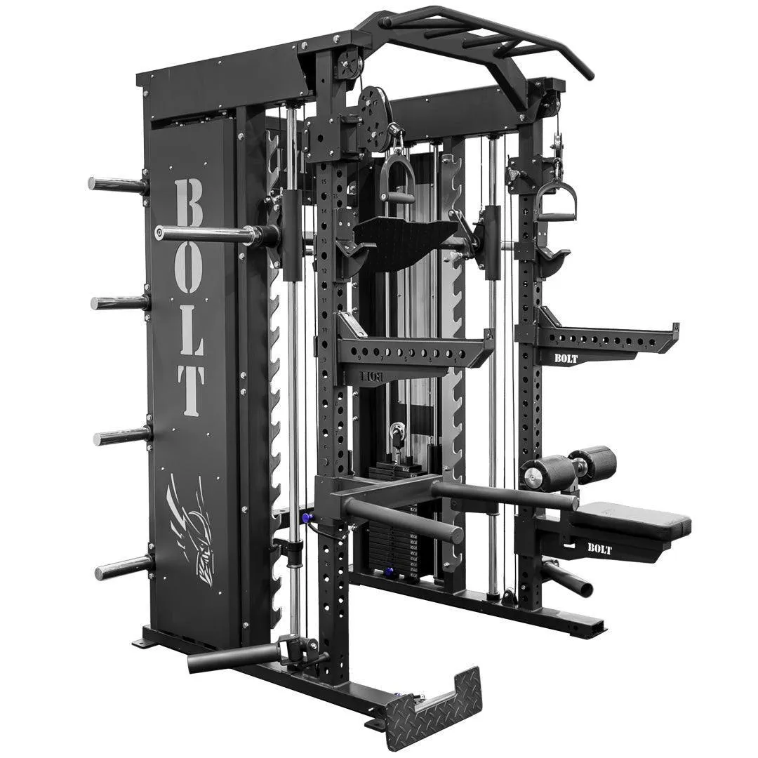 THUNDER SERIES APEX SMITH FUNCTIONAL POWER RACK ALL IN 1 COMBO