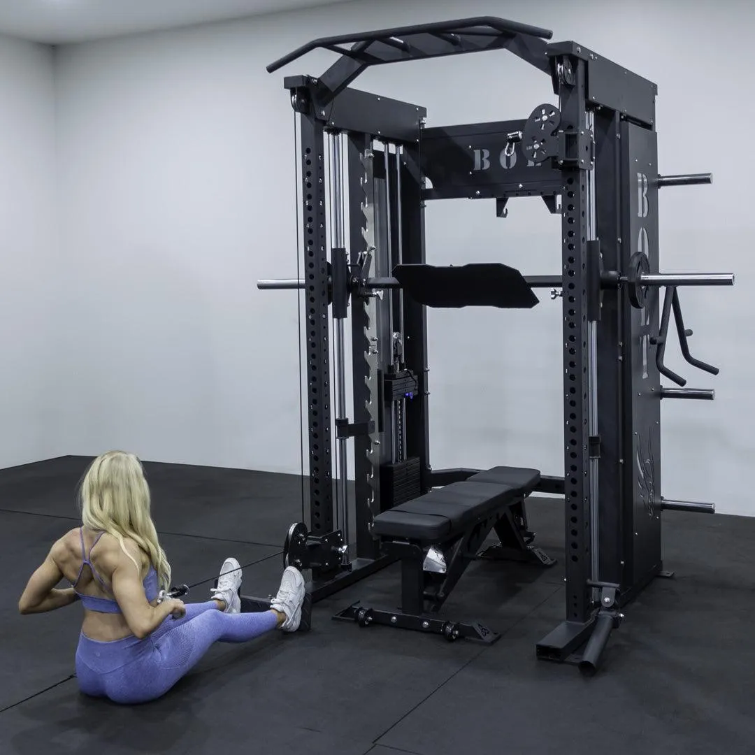 THUNDER SERIES APEX SMITH FUNCTIONAL POWER RACK ALL IN 1 COMBO