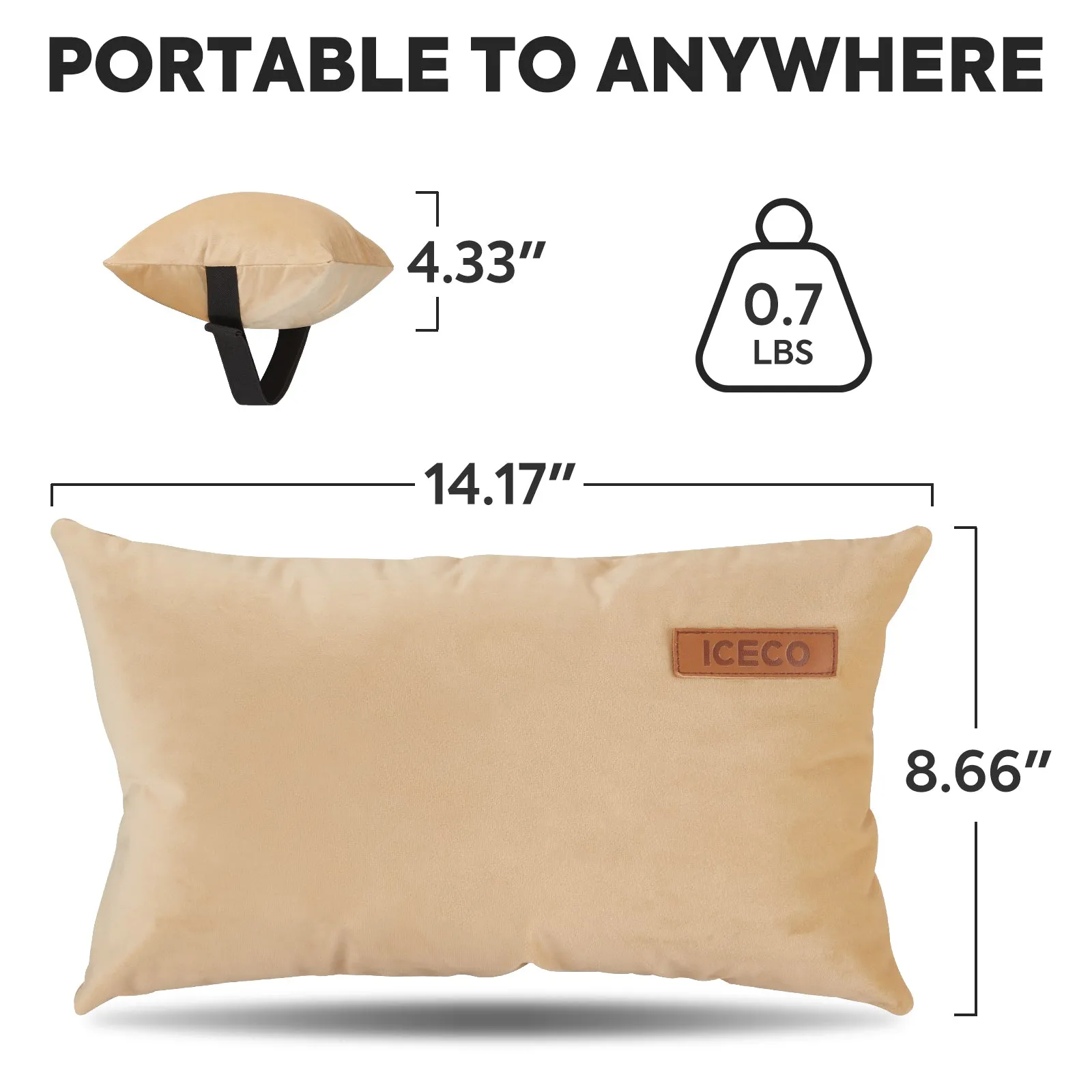 Ultralight Camping Pillow, Portable Travel Pillow | ICECO