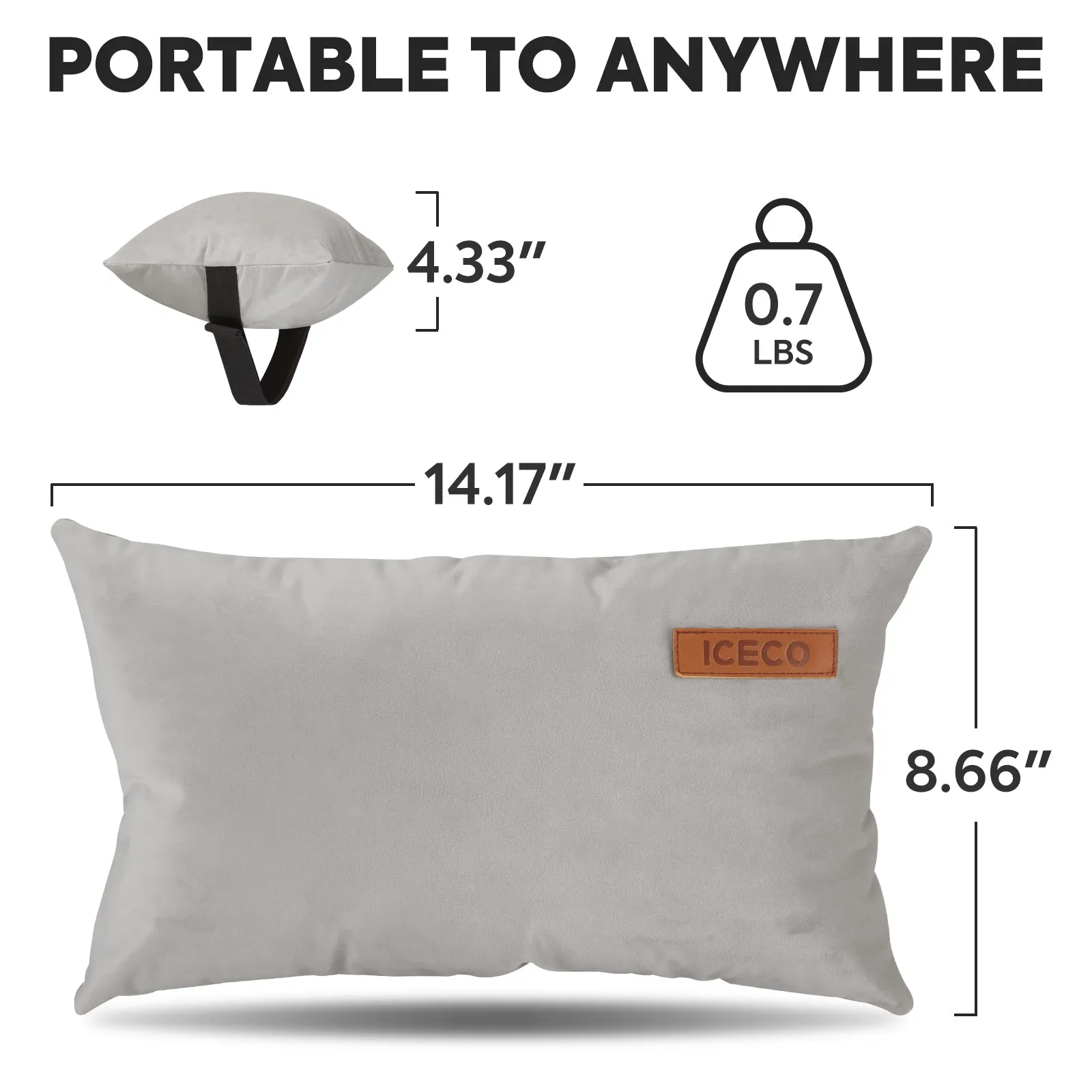 Ultralight Camping Pillow, Portable Travel Pillow | ICECO