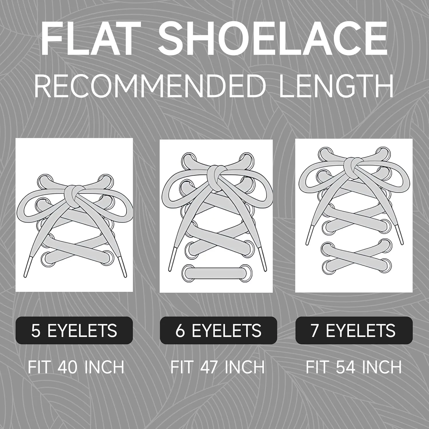 YLOKO Air Force 1 Original Laces with AF1 metal tags, 47-54 Flat Replacement Shoelaces for Air Force Ones Men Women Sneakers