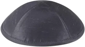 Zion Judaica Deluxe Raw Silk Kippot Bulk Packs or Single Kippah Includes Free Clips